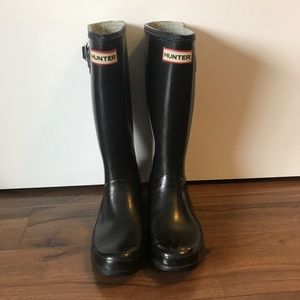 Black Hunter Rain Boots